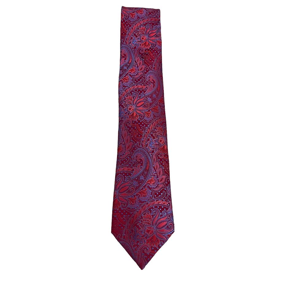 English Laundry silk Tie Blue Pink